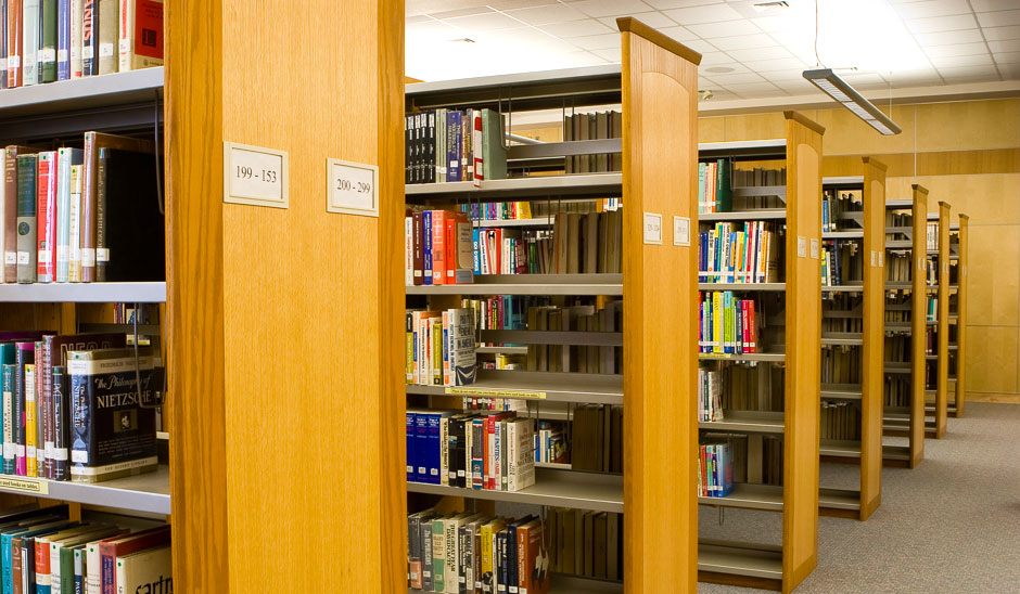 library stacks