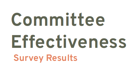 committee effectiveness